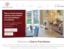 Tablet Screenshot of cherrytreehomes.com